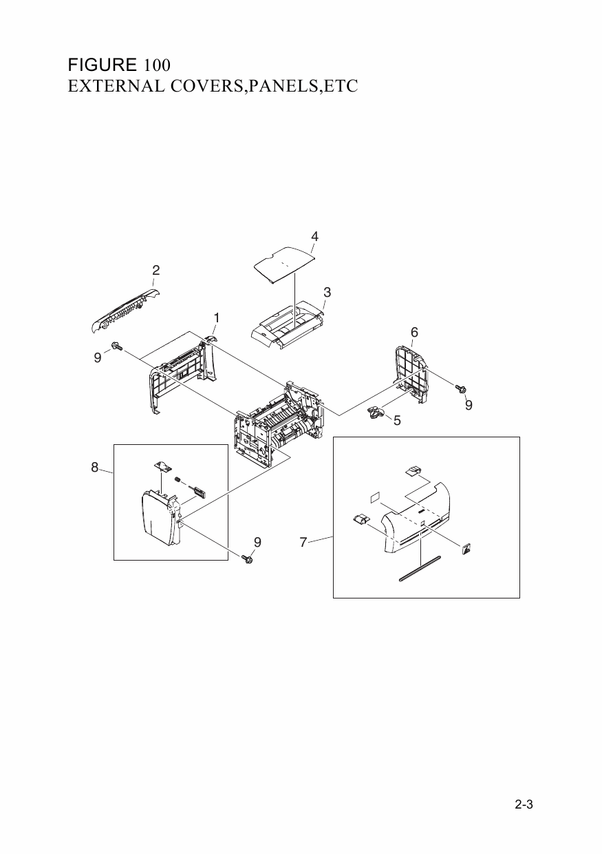 Canon imageCLASS LBP-3200 Parts Catalog Manual-3